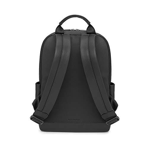 Moleskine Classic Collection Small Backpack, Laptop Compatible Backpack for Laptop, Notebook and iPad up to 13", Dimensions 27x36x9 cm, Black — view 3