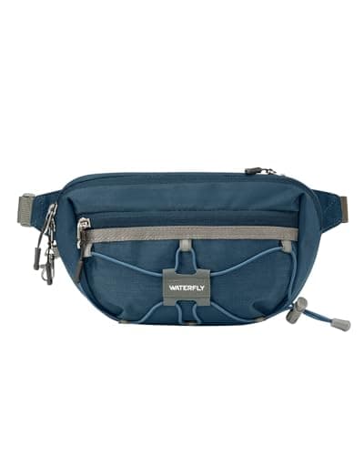 Waterfly Bum Bag Fanny Pack Waist Packs with RFID Blocking Navy Blue