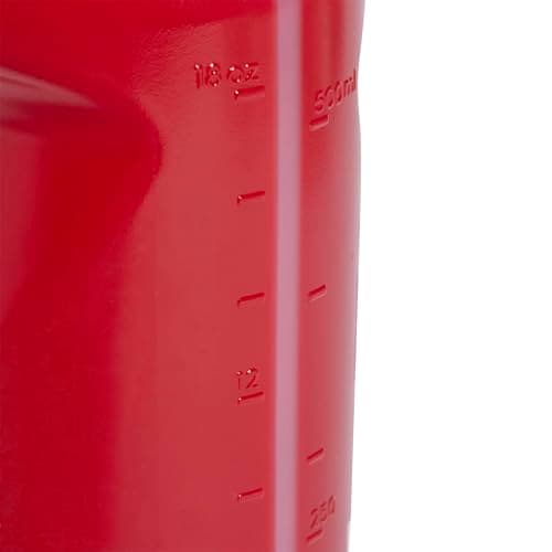 adidas Unisex Tiro 0.5 Litre Bottle, team power red/white, One Size — view 3