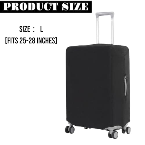 HXSYKJDM Suitcase Covers – Luggage, Elastic Washable Luggage Protector — view 2