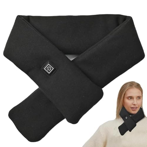 Electric Neck Heating Pad Cordless Heated Scarf Neck Warmer Portable USB