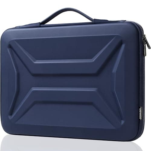 DOMISO 18 Inch Laptop Hard Case, Waterproof Shockproof Hard Shell Protective Laptop Sleeve with Handle for 18 Inch ASUS ROG Strix SCAR 18 G18 2025/2024/2023 Gaming Laptop,Navy Blue