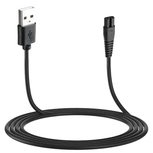 USB Charger Cable Compatible with Xiaomi Electric Shaver – Replacement Razor Charging Cord for Xiaomi Mijia Electric Razor, Durable Shaver Charger Cable for Home, Travel & Daily Use