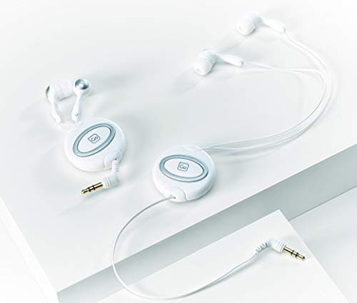 Go Travel Extra Comfort Rich Sound Anti Tangle Retractable Ear Phones (Ref 911) — view 3