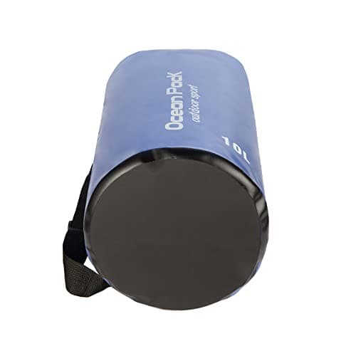 Baikeen Clear Waterproof Dry Bag,Roll Top 10L/20L Floating Waterproof Dry Bags Backpack for Kayaking Swimming Boating Camping — view 4