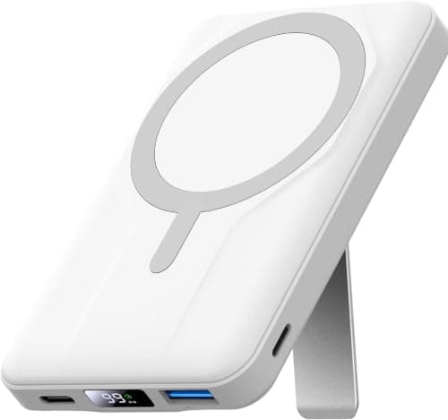 Azmuth for MagSafe Power Bank, 10000mAh Magnetic Wireless Portable Charger
