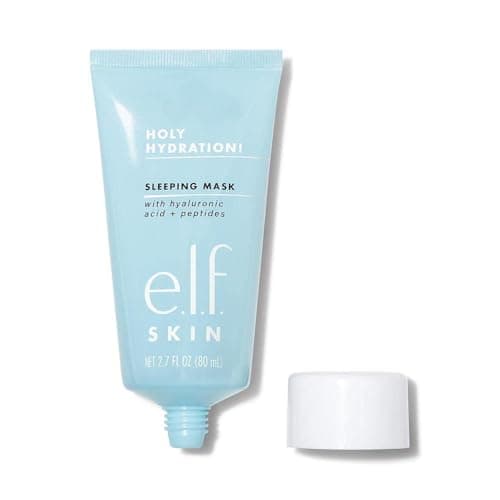e.l.f. SKIN Holy Hydration! Sleeping Mask, Moisturising & Plumping Dual-Use Sleep Or Rinse-Off Face Mask, Soothes Skin With A Creamy Formula — view 6