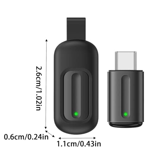 IR Remote Control Adapter – Black, Plug And Play Phone Accessory, 3.5mm Audio Jack Connection, Universal Emitter, App Controlled | Smartphone, TV, Projector, School, Home, Electronics, Stream — view 2