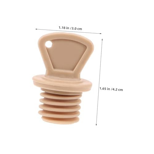 WATIIFUFU 4pcs Rubber Hot Water Bottle Stopper Replacement with Leakproof Sealing and Precise Screw Plug Design, Portable Spill Proof Bottle Cap Suitable for Office and Travel Use — view 2
