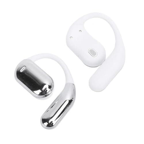 POENVFPO 3 in 1 Wireless Headphones with Voice Translator, IPX6, for Business Travel (Silver) — view 2