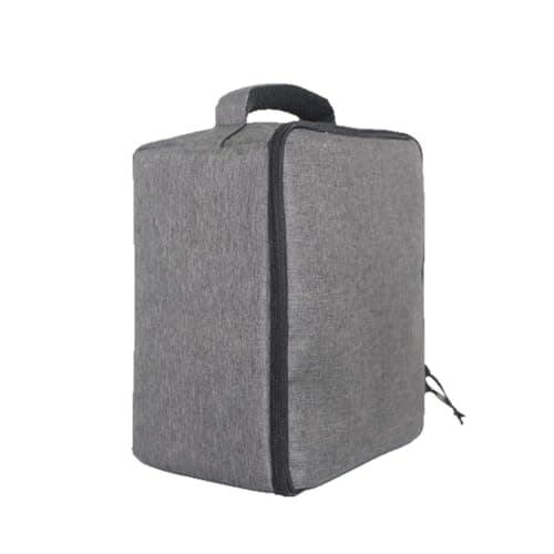 Pinafresa Waterproof Projector Carry Bag Universal Grey Handbag with Handle for Business and Travel Projector Storage Bag — view 6