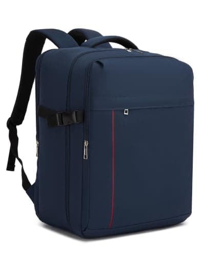 Kono EasyJet Cabin Bag 45x36x20, 32L Underseat Travel Backpack Navy
