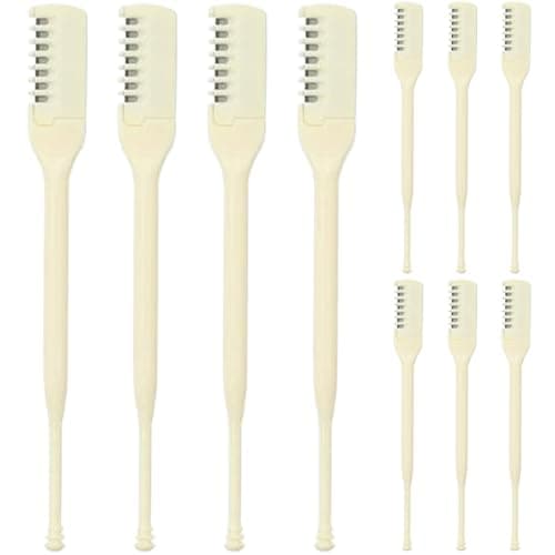 12Pcs Nose Hair Trimmer for Men Women Double Head 360° Rotary Nose Trimmer with Ear Picker Washable Reusable Nose Hair Clippers with Storage Box — view 4