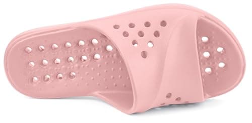 Gaatpot Gaatpt Unisex Shower Shoes Drainage Hole Design,Pink,5/5.5 UK — view 3