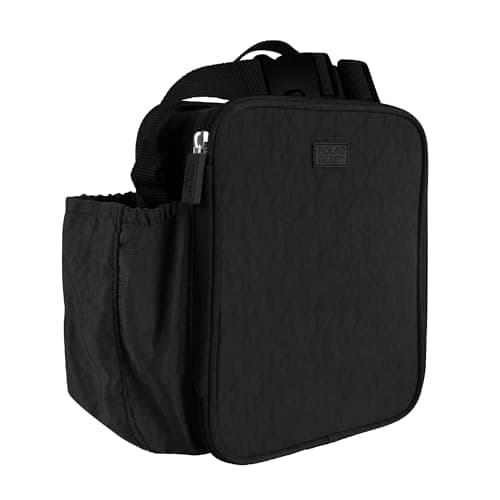 Polar Gear Insulated Lunch Bag 5L with Bottle Pocket & Strap (Black)
