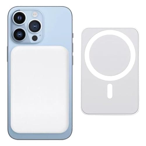 Power Bank for MagSafe, Magnetic Battery Pack, 10000mAh Magnetic Wireless Portable Charger Compatible with iPhone 12 13 14 15 16 17 Pro Max/Air/Plus