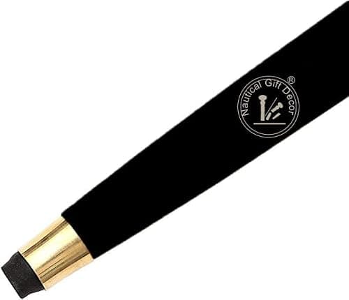 RIYLBEX Vintage Antique Walking Cane Wooden Walking Stick Silver Brass Handle Knob Gift — view 5