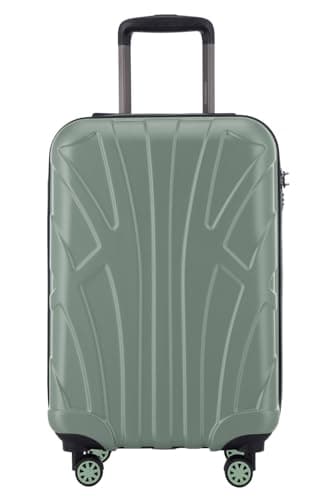 Suitline - Hand Luggage, Cabin Trolley, Hardshell Suitcase, 100% ABS, 55 cm, 34 liters, Mint — view 2