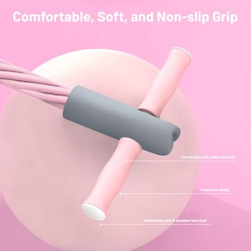 Multifunctional Pedal Puller Resistance Rope - 4 Elastic Tube Gym Bands Resistance, Ankle Resistance Bands, Home Gym/Pilates Workout Equipment Accessories for Women Fitness, Fitness Technology, Pink — view 4