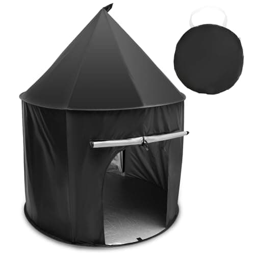 Sensory Tents for Autism Kids, Pop Up Sensory Blackout Tent for Kids, 100x100cm Dark Den Foldable Calm Down Corner Blackout Tent for to Read Play and Relax with Carry Bag