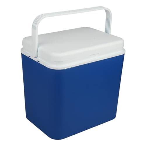 Jolie Max 30L Insulated Cool Box – Lightweight Portable Ice Cooler with Handle & Lid – Durable Food-Grade Plastic – Keeps Food & Drinks Hot or Cold – Ideal for Camping, BBQ, Travel, Outdoor (BLUE) — view 5