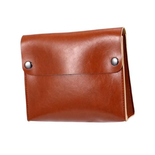 HOMSFOU Power Adapter Storage Bag for Charger Organizer Compatible with Air Pro Portable Carrying Case for Travel Use Brown