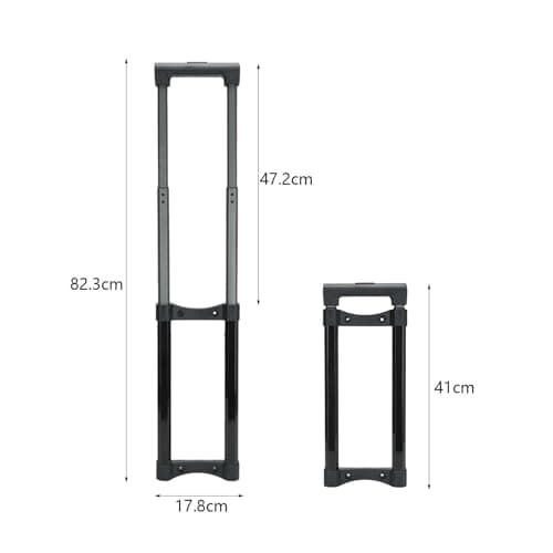 QLECXZI Stretchable Luggage Handle Repair Daily Iron Lightweight Durable — view 5