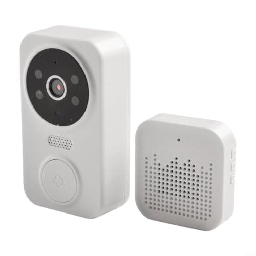 Wireless Video Doorbell 2-Way Audio for Night Vision Wireless(Black) — view 4