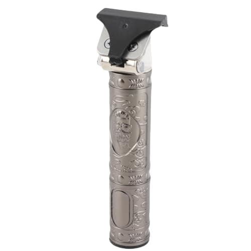 Walmeck Men Hair Clippers LCD Display Cordless Barber Clipper Haircut Grooming Set T- Trimmer Electric Beard Trimmer for Travel Brown (Type 1) — view 4