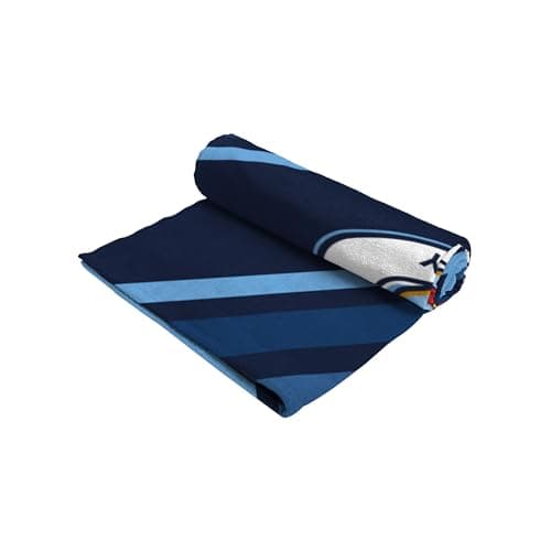 FOCO Officially Licensed Manchester City FC Dark Rayz Beach Towel — view 2