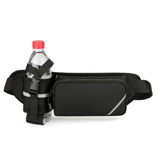 Esoes Belt Bag Belt with Bottle Holder Sports Hip Bag for Men and Women