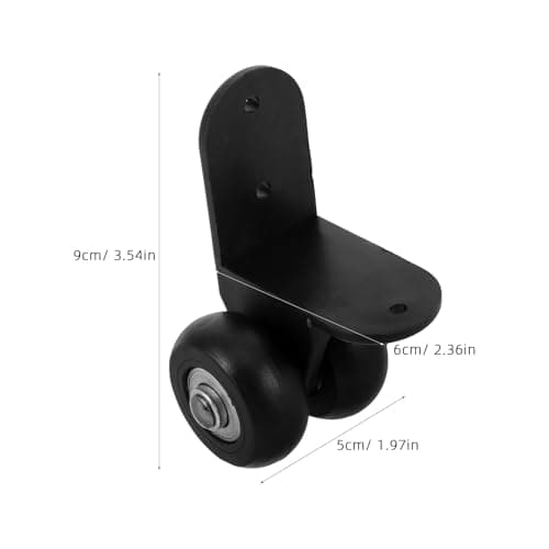 PHENOFICE Swivel Speaker Rolling Caster Wheels Heavy Duty Replacement Kit for Audio Cart and Luggage Repair Indoor Stage Equipment Use — view 2