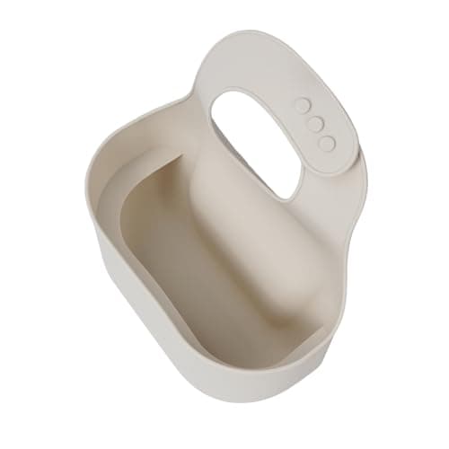 YOBIB Toddler Motion Sickness Travel Bib Catcher (Beige)