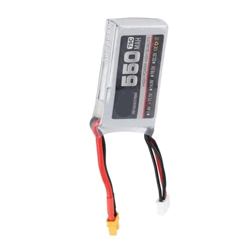 Dilwe RC Lipo Battery RC Battery Lipo Stable 75C 550mah for 550mah XT30 Plug for Remote & App Controlled Vehicle Batteries (3S — view 3