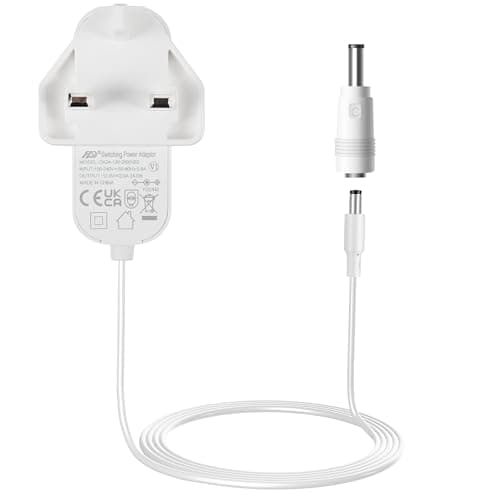 12V Power Supply Compatible with TP-Link Deco Mesh WiFi System S4 M3 M4 M5 M9 X20 X55 X60 X68 X90 X4300 Pro XE75 Replacement Charging Adapter 5.9FT/1.8M Charger Cord