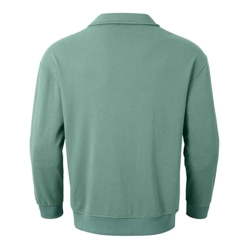 CEWIFO Men Sweatshirt Set Honeymoon Light Green — view 4