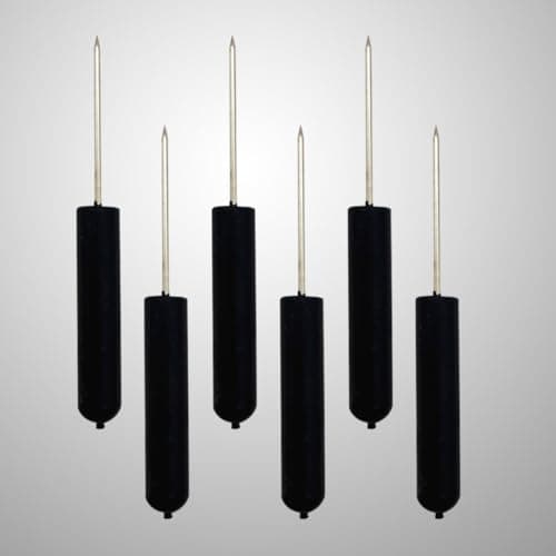 6 Pcs Cylinder Plastic Head Push Pins and Travel Map Cork Board — view 6