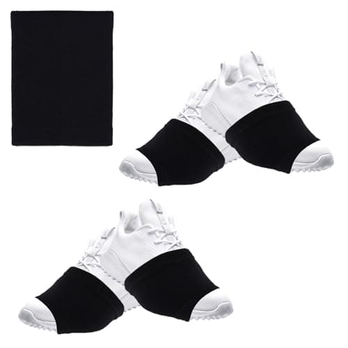 2 Pair Dance Socks Over Shoes, Dance Shoe Socks Anti-Slip on Smooth Floors, Dancing Shoe Covers Over Sneaker for Dancers Women, Ballet Equipment for Turns & Spins, Dancing Accessories