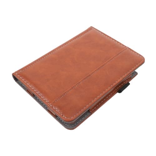 IWOWHERO Protective E-book Case for Electronic Reader Edition 2 Genuine Leather Cover Reader Protective Sleeve for Daily Use Compatible E-readers