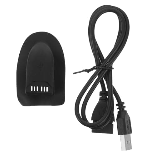 Amosfun Backpack USB Extension Charging Cable for Travel Outdoor Black Pvc