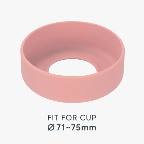 Bottle Bottom Protector - Lightweight Grip Pad, Elastic Rubber Construction | Resilient Base Cover, Reusable Shield Guard | Protective Water Bottle Accessory For Containers Outdoor Travel Every — view 5
