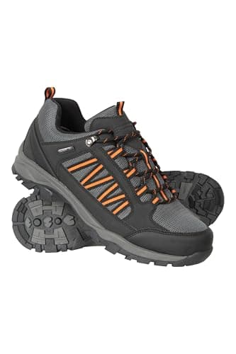 Mountain Warehouse Path Mens Waterproof Walking Shoes Black 9