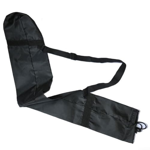 Folding Chair Storage Bag Heavy Duty Nylon Carry Case with Drawstring & Adjustable Strap for Camping Hiking BBQ Portable Organizer for Patio Chairs Trekking Poles Yoga Mats(28 * 120cm) — view 3