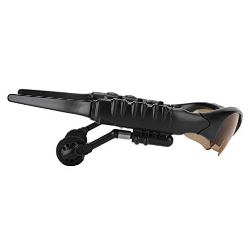 Pissente Bluetooth 5.0 Solar Powered Sunglasses Headset, 93g (Brown) — view 5