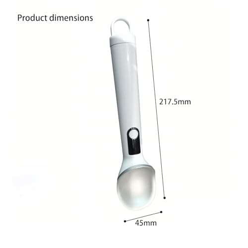 Mekalero Intelligent Warming Utensil with USB C Charging and Adjustable Heat Great for Chilled Yogurt Battery Pack Cream Spoon — view 3