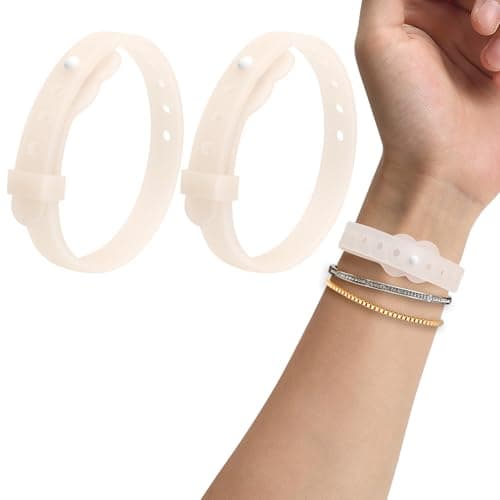 SZSTYYP Nausea Bands for Morning Sickness Relief Motion Sickness Bands Sea Sickness Wristbands Adjustable Acupressure Nausea Wristband-Pink