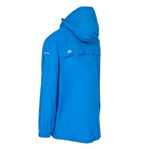 Trespass Adults Waterproof Jacket Packaway Lightweight Raincoat Qikpac — view 3