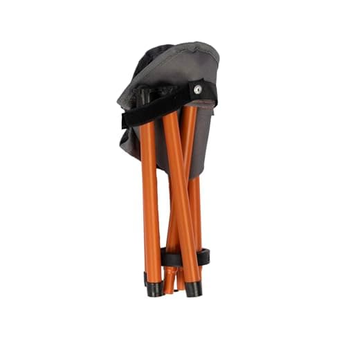 Vango Micro Camping Stool – Compact Folding Tripod Seat with Carry Strap & Bag, Lightweight Steel Frame, Durable Endure Fabric, Portable Stool for Camping, Fishing, Festivals & Travel (Excalibur) — view 4
