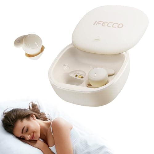 IFECCO Sleep Earbuds Bluetooth 6.2 - Sleep Headphones for Side Sleepers 7H