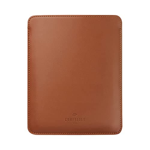 Comfyable E-Reader Sleeve Precisely Compatible for 7 Inch Kindle Paperwhite Colorsoft Edition, 6.8 Inch Kindle Paperwhite 5 (11th Generation 2021), PU Faux Leather Protective Pouch Case Cover, Brown